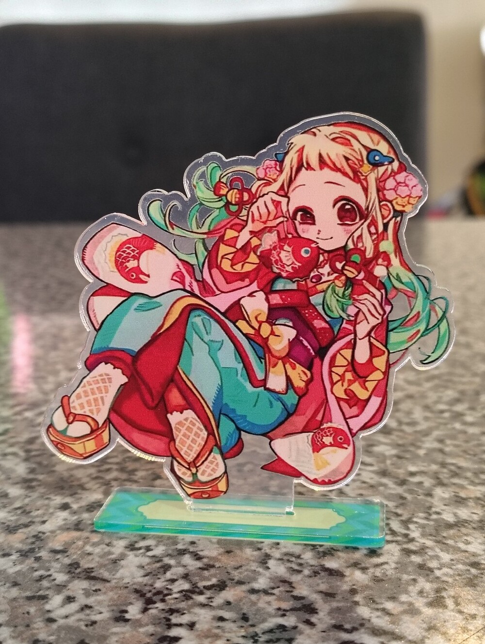 Anime TBHK Nene Acrylic Stand - Multicolor Decorative Figurine